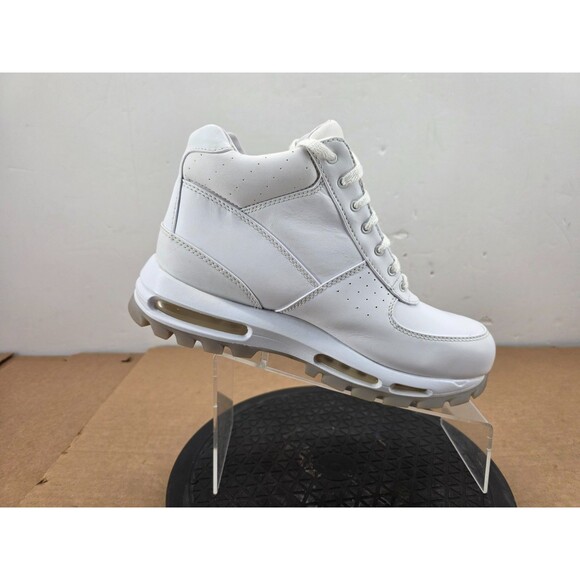 Nike Air Max Goadome ACG Leather Triple White Men 10  Rare 2016 main image 5